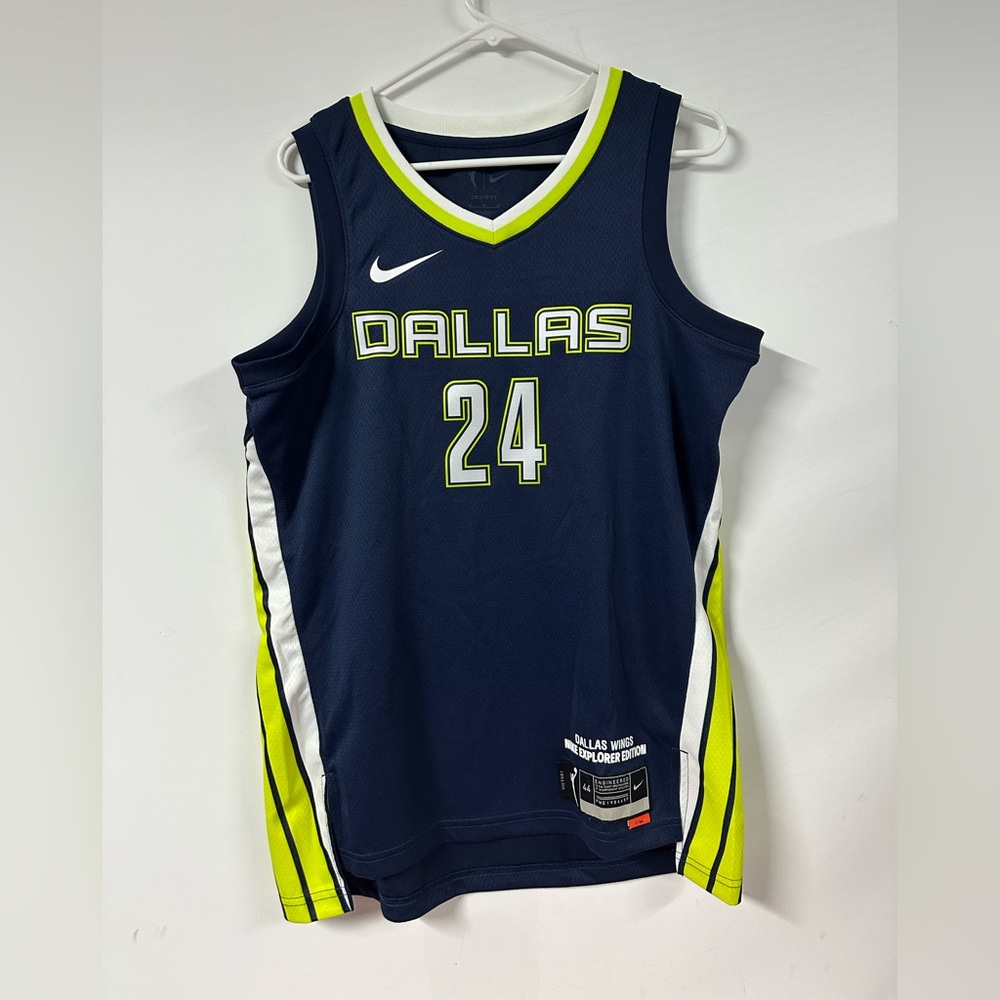 Dallas Wings Arike Ogunbowale Nike Explorer Edition WNBA Jersey NWT 44 Medium